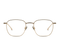 Oscar Slim Optical / White Gold Metal & Blue-Light Lens